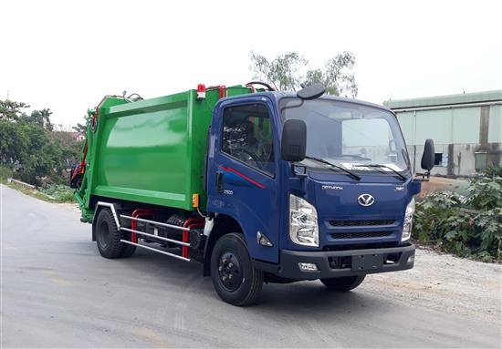 Xe cuốn ép rác 8.5 khối - Isuzu Đô Thành